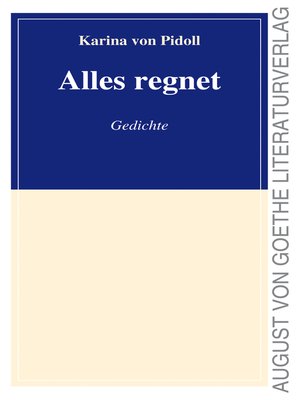 cover image of Alles regnet